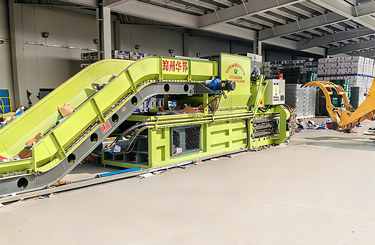 一字型液壓打包機(jī)